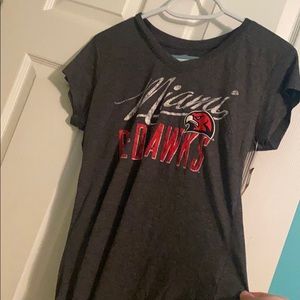 NWT rivalry threads miami university t-shirt